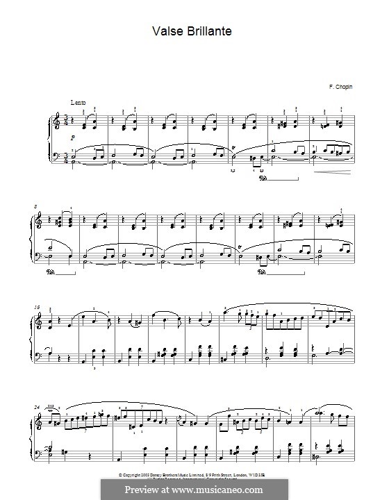 Вальсы, Op.34: No.2 ля минор by Фредерик Шопен