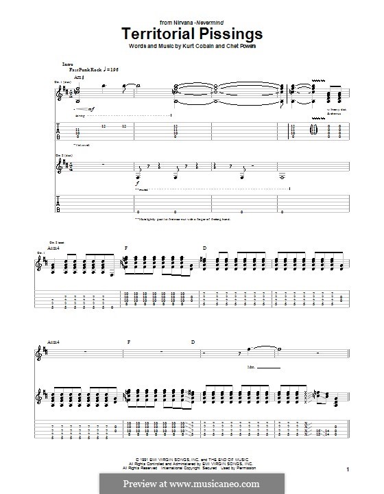Nirvana pissing. Нирвана Ноты для фортепиано. Нирвана на пианино Ноты. Nirvana Ноты. Territorial pissings Nirvana.