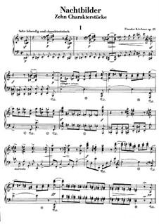 Night Images, Op.25: Сборник by Теодор Кирхнер