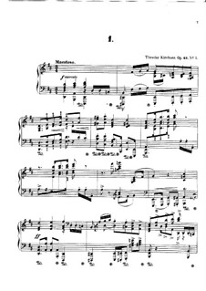 Четыре полонеза, Op.43: Четыре полонеза by Теодор Кирхнер