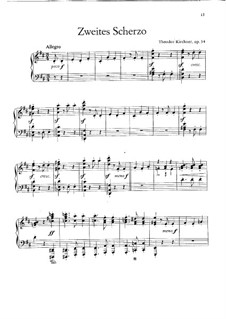 Скерцо No.2 ре мажор, Op.54: Скерцо No.2 ре мажор by Теодор Кирхнер
