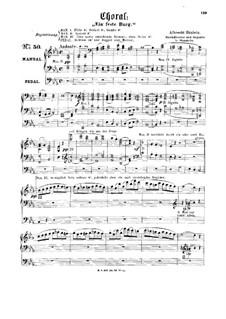 Хорал 'Ein feste Burg': Хорал 'Ein feste Burg' by Альбрехт Хенлейн