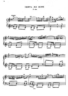 Сюита No.2 фа мажор, HWV 427: Для фортепиано by Георг Фридрих Гендель